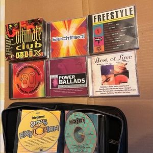 80’s Music, Dance, Club, New Wave.  Assorted CDs - various artists.